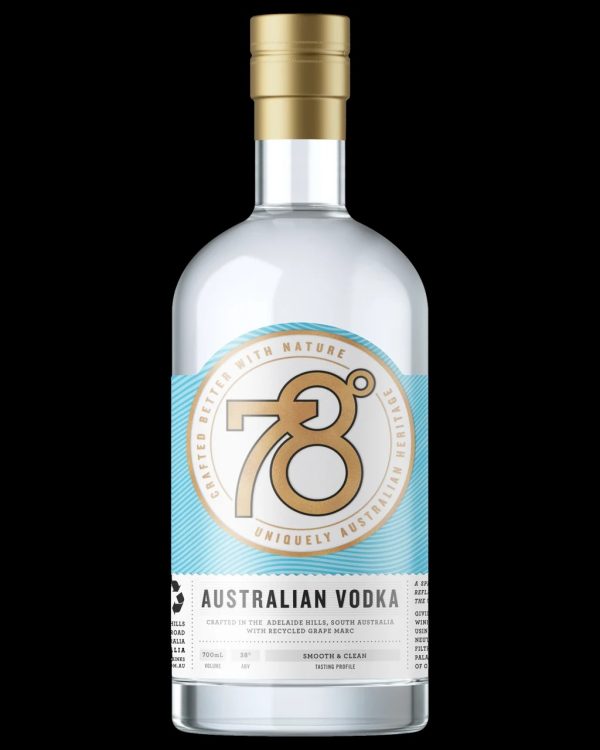 78 Degrees Australian Vodka